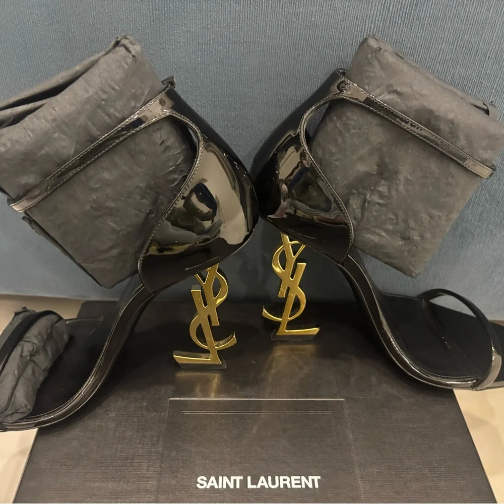 YSL Black Opyum Heels - Picture 6 of 16